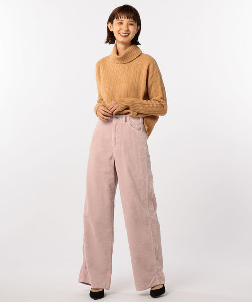 NOLLEY’S(ノーリーズ)の「【RED CARD/レッドカード】Glory CO(その他パンツ・レディース・ホワイト/ベビーピンク・23/24/25)」の1枚目の写真