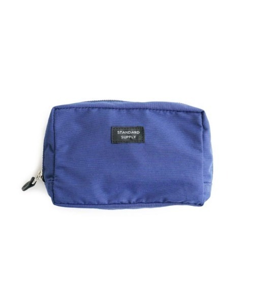 STANDARD SUPPLY（スタンダードサプライ）の「スタンダードサプライ / SIMPLICITY シンプリシティ / SQUARE POUCH M スクエアポーチM（ポーチ・レディース・ホワイト/チャコールグレー/ブラック/ベージュ/グレー/レッド/イエロー/ブルー/グリーン/ダークパープル/ダークネイビー/モカ/サファリグリーン/レンガ/マスタード/グリーン系その他/コーラルピンク/ストーン/サンドベージュ/オレンジ/ライトグレー系/ダークブラウン/キナリ/コバルトブルー/ケリーグリーン/アイボリー・FREE）」の18枚目の写真