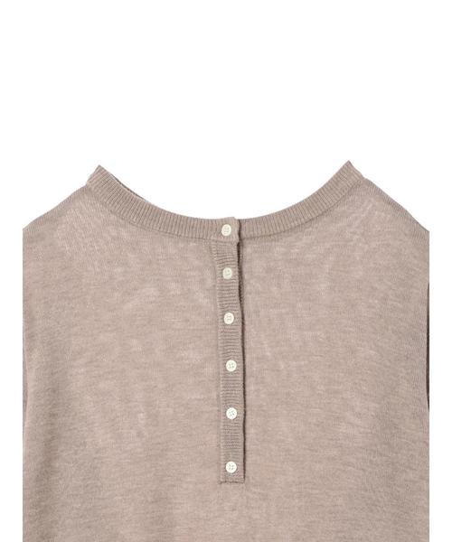 AMERICAN HOLIC（アメリカンホリック）の「2WAYヘンリーネックニットワンピース（ワンピース・レディース・ブルー/グレー系その他/ネイビー/ベージュ・M/L）」の5枚目の写真