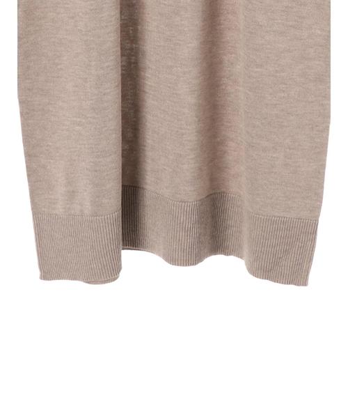 AMERICAN HOLIC（アメリカンホリック）の「2WAYヘンリーネックニットワンピース（ワンピース・レディース・ブルー/グレー系その他/ネイビー/ベージュ・M/L）」の7枚目の写真