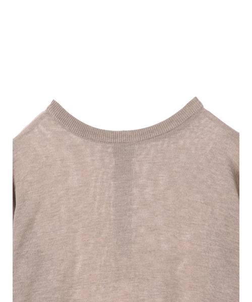 AMERICAN HOLIC（アメリカンホリック）の「2WAYヘンリーネックニットワンピース（ワンピース・レディース・ブルー/グレー系その他/ネイビー/ベージュ・M/L）」の8枚目の写真