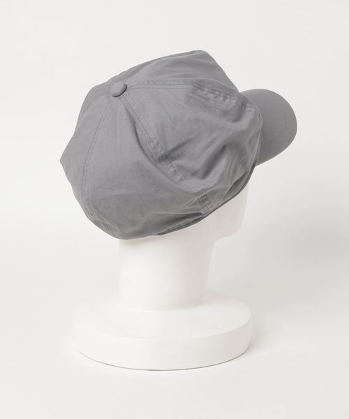 FUNALIVE（ファンアライブ）の「【SI ORIGINAL】無地コットンキャスケット（キャスケット・メンズ・ベージュ/グレー/グリーン系その他2/ネイビー/ブルー/ブラック・FREE）」の7枚目の写真