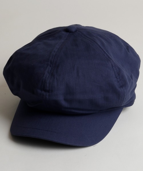 FUNALIVE（ファンアライブ）の「【SI ORIGINAL】無地コットンキャスケット（キャスケット・メンズ・ベージュ/グレー/グリーン系その他2/ネイビー/ブルー/ブラック・FREE）」の5枚目の写真