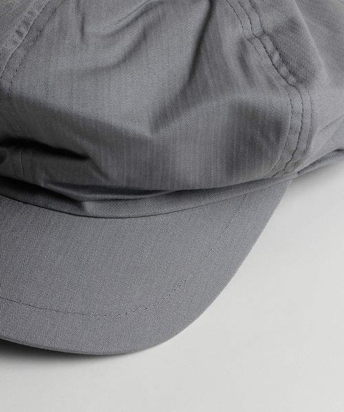 FUNALIVE（ファンアライブ）の「【SI ORIGINAL】無地コットンキャスケット（キャスケット・メンズ・ベージュ/グレー/グリーン系その他2/ネイビー/ブルー/ブラック・FREE）」の11枚目の写真