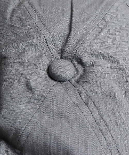 FUNALIVE（ファンアライブ）の「【SI ORIGINAL】無地コットンキャスケット（キャスケット・メンズ・ベージュ/グレー/グリーン系その他2/ネイビー/ブルー/ブラック・FREE）」の12枚目の写真