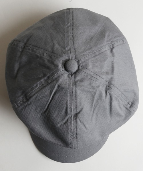 FUNALIVE（ファンアライブ）の「【SI ORIGINAL】無地コットンキャスケット（キャスケット・メンズ・ベージュ/グレー/グリーン系その他2/ネイビー/ブルー/ブラック・FREE）」の9枚目の写真