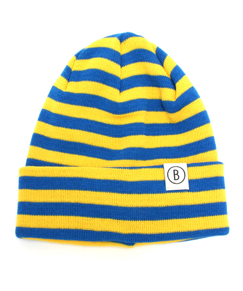 BEAMS(ビームス)の「○BEAMS / ボーダー ワッチキャップ(ニットキャップ/ビーニー・メンズ・レッド系その他/イエロー/ネイビー/パープル/その他1/その他2/その他3/その他4/その他5/その他6/その他7/その他8・ONE SIZE)」の1枚目の写真