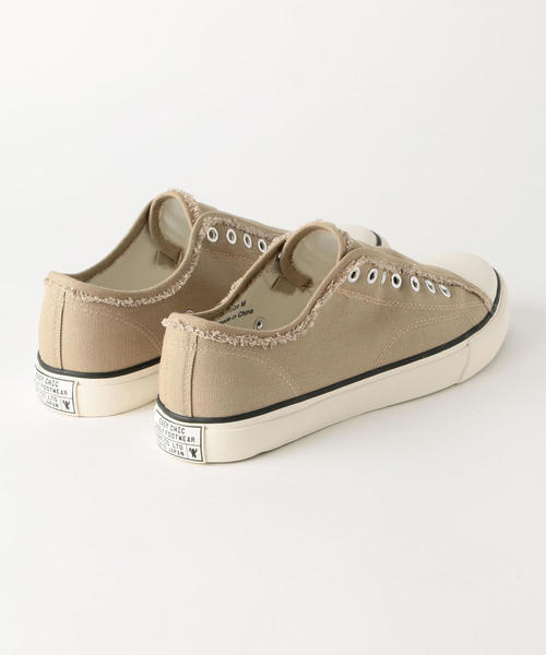 coen（コーエン）の「キャンバススリッポンスニーカー(メンズ)（スニーカー・メンズ・ベージュ/ブラック/ホワイト・LARGE/MEDIUM/SMALL）」の11枚目の写真