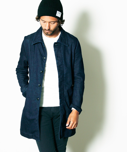 Magine（マージン）の「【Magine】KNIT LIKE DENIM SOUTIEN/C COAT