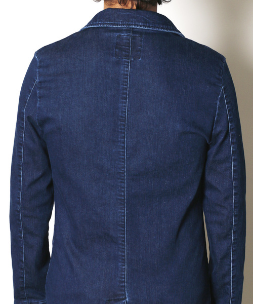 Magine（マージン）の「【Magine】KNIT LIKE DENIM SOUTIEN/C COAT