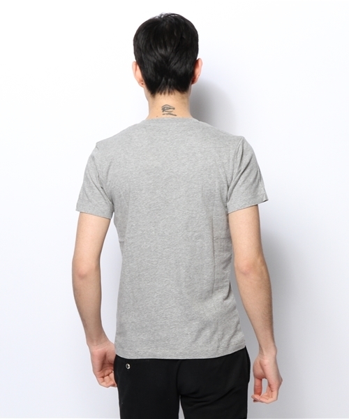 RATTLE TRAP(ラトルトラップ)の「胸ポケ付スーピマ半袖杢Tシャツ(Tシャツ/カットソー・メンズ・サックスブルー/ピンク/グレー/ミント/ブルー・MEDIUM/LARGE/LL/SMALL)」の8枚目の写真