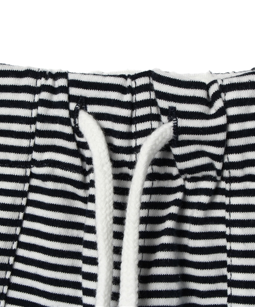 coen（コーエン）の「【KIDS】ミジンボーダーショーツ（その他パンツ・キッズ・グレー/ネイビー・150/140/100/110/130/120）」の4枚目の写真