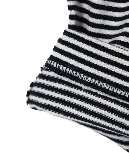 coen（コーエン）の「【KIDS】ミジンボーダーショーツ（その他パンツ・キッズ・グレー/ネイビー・150/140/100/110/130/120）」の9枚目の写真