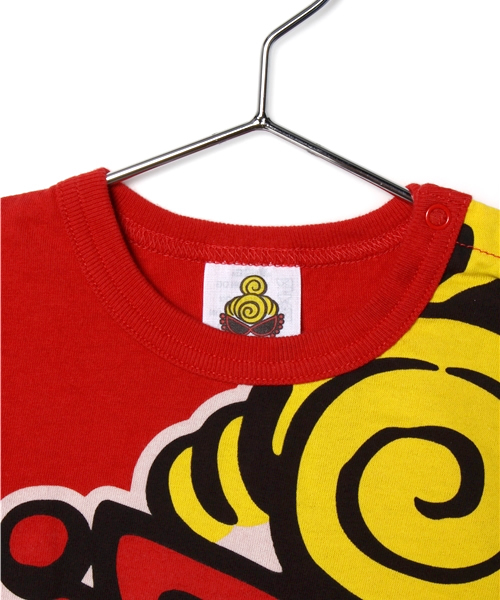 HYSTERIC MINI（ヒステリックミニ）の「BABY SWEET DREAM HOLY BABY! Tシャツ（Tシャツ/カットソー・キッズ・イエロー/レッド/ブラック・80/90）」の9枚目の写真