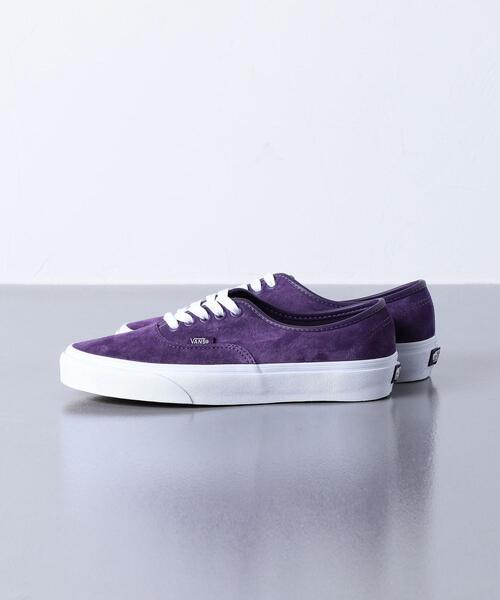 VANS（バンズ）の「＜VANS（ヴァンズ）＞AUTHENTIC SUE スニーカー ◆（スニーカー・レディース・パープル・5/6/4h/5h/6h）」の2枚目の写真