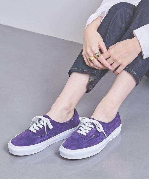 VANS（バンズ）の「＜VANS（ヴァンズ）＞AUTHENTIC SUE スニーカー ◆（スニーカー・レディース・パープル・5/6/4h/5h/6h）」の10枚目の写真