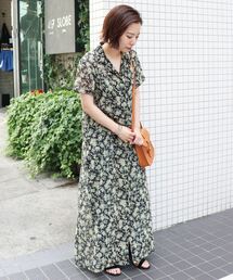 ブランド古着 Slobe Iena スローブイエナ レディース のシャツワンピース 花柄 古着通販 Zozoused