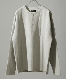 【ZIP FIVE】ハリ感 ドライワッフル サーマルロンT 長袖Tシャツ