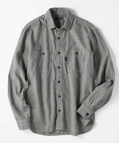 BACK NUMBER（バックナンバー）の「【BACK NUMBER】ワークシャツ（シャツ/ブラウス・メンズ・ブルー/ダークインディゴブルー/ライトインディゴブルー・M/S/XL/L）」の7枚目の写真