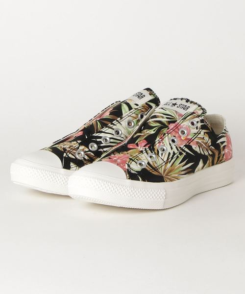 Converse コンバース All Star Light Alohashirts Slip Ox スニーカー 軽量 オールスターライトアロハシャツ スリップox スニーカー Converse コンバース のファッション通販 Zozotown