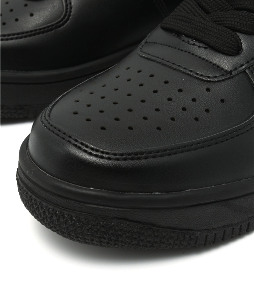 WEGO（ウィゴー）の「WEGO/ハイカットスニーカー（スニーカー・レディース・ホワイト/ブラック/キャメル/ピンク・MEDIUM/LARGE）」の9枚目の写真