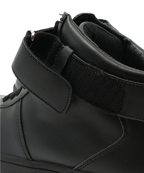 WEGO（ウィゴー）の「WEGO/ハイカットスニーカー（スニーカー・レディース・ホワイト/ブラック/キャメル/ピンク・MEDIUM/LARGE）」の12枚目の写真