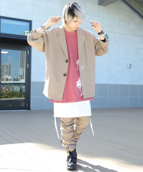 セットアップ対応 Rovtski Classic Rovtski ロフトスキー のファッション Classic トロピカルテーラードジャケット テーラードジャケット セットアップ対応 セール Jkt オーバーサイズ Tropical Goget Sa