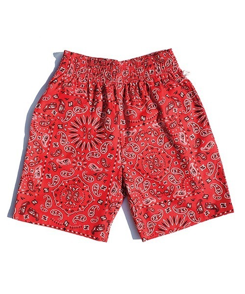 COOKMAN（クックマン）の「Cookman クックマン シェフショートパンツ イージーパンツ ペイズリーレッド バンダナ（その他パンツ・メンズ・レッド・MEDIUM/LARGE）」の17枚目の写真