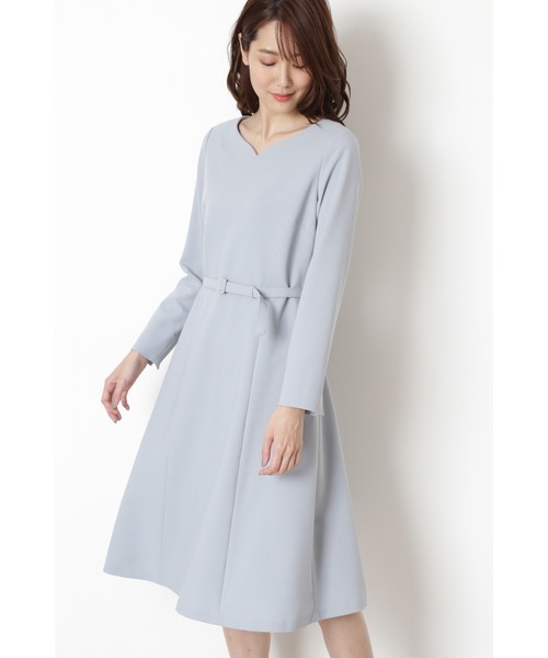 ハートネックフィットアンドフレアワンピース ワンピース Natural Beauty Basic ナチュラルビューティベーシック のファッション通販 Zozotown
