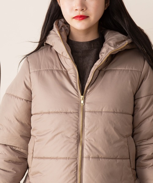 Mysa&Liina（ミーサリーナ）の「ショート中綿ブルゾン（ブルゾン・レディース・ブラック/モカ・M/L）」の7枚目の写真