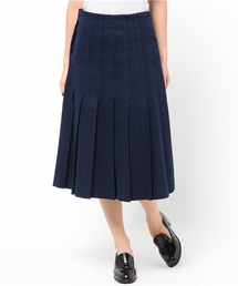 BLONDY ReLISH | デニムプリーツスカート(スカート)