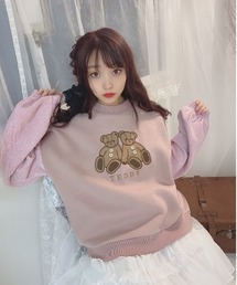 Swankiss - ♡ Swankiss ♡ DR collar knit TOPS （ホワイト） swankiss | TOM Shop: Figures & Merch From Japan