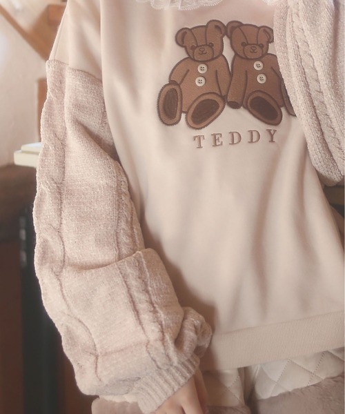 セール】HB docking teddys TOPS（スウェット）｜Swankiss（スワンキス