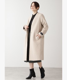 N.natural beauty basic ノーカラーコート N.（N. Natural Beauty Basic）（エヌエヌナチュラル