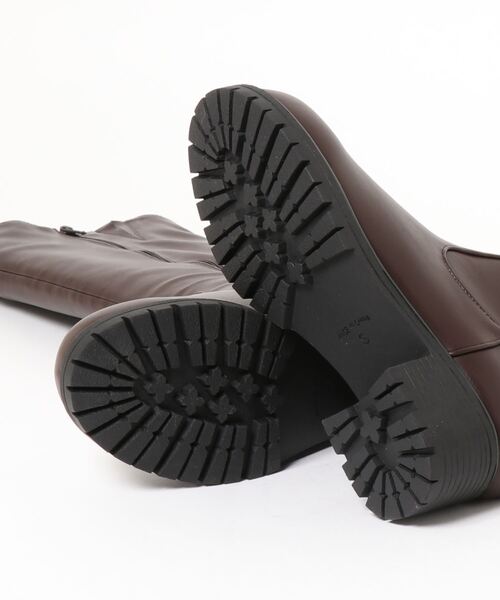 Chico（チコ）の「ボリュームロングブーツ（ブーツ・レディース・ブラック/ベージュ/ブラウン・SMALL/MEDIUM/LARGE）」の10枚目の写真