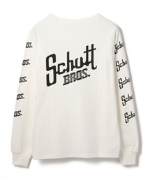 SCHOTT/ショット/ロゴプリントラグランTシャツ