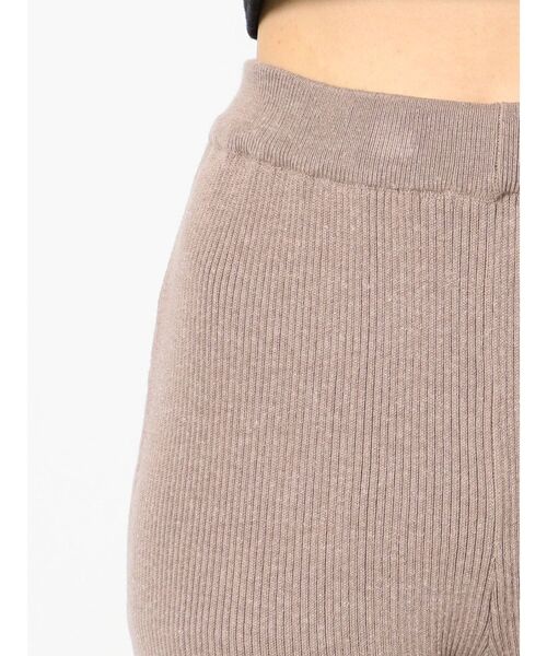 GYDA（ジェイダ）の「H/WリブKTフレアPT（その他パンツ・レディース・グレー/ブラック/ベージュ・FREE）」の16枚目の写真