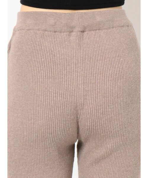 GYDA（ジェイダ）の「H/WリブKTフレアPT（その他パンツ・レディース・グレー/ブラック/ベージュ・FREE）」の17枚目の写真