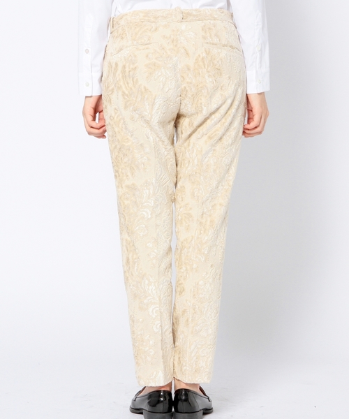 Another Edition（アナザーエディション）の「パイルジャカードパンツ/ AET PILE JQ PT ◆（その他パンツ・レディース・オフホワイト・MEDIUM/SMALL）」の4枚目の写真