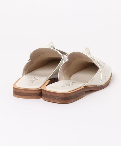 LE TALON(ルタロン)の「ステッチリボンミュール(その他シューズ・レディース・アイボリー/キャメル・SMALL/MEDIUM/LARGE/X-LARGE)」の3枚目の写真