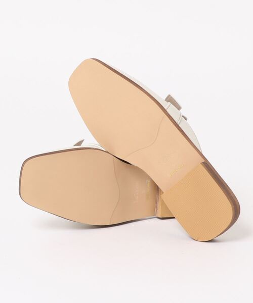 LE TALON(ルタロン)の「ステッチリボンミュール(その他シューズ・レディース・アイボリー/キャメル・SMALL/MEDIUM/LARGE/X-LARGE)」の4枚目の写真