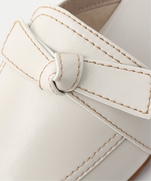 LE TALON(ルタロン)の「ステッチリボンミュール(その他シューズ・レディース・アイボリー/キャメル・SMALL/MEDIUM/LARGE/X-LARGE)」の5枚目の写真