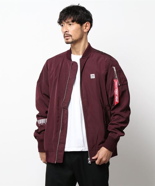 Vision Street Wear ビジョンストリートウェア レインボー刺繍ma 1 バックプリント バック刺繍 ビッグシルエット ブランドロゴ