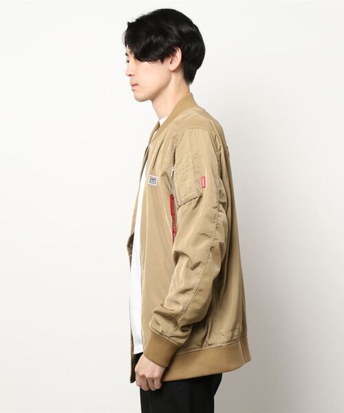 Vision Street Wear ビジョンストリートウェア レインボー刺繍ma 1 バックプリント バック刺繍 ビッグシルエット ブランドロゴ