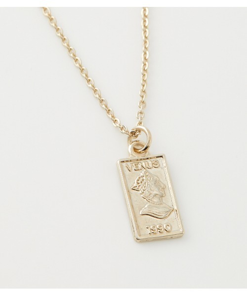 AZUL by moussy(アズールバイマウジー)の「COIN THREE-STRAND NECKLACE/コインスリーストランドネックレス(ネックレス・レディース・シルバー/ゴールド系その他・FREE)」の6枚目の写真