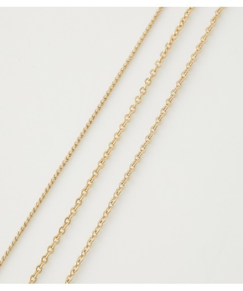 AZUL by moussy(アズールバイマウジー)の「COIN THREE-STRAND NECKLACE/コインスリーストランドネックレス(ネックレス・レディース・シルバー/ゴールド系その他・FREE)」の8枚目の写真