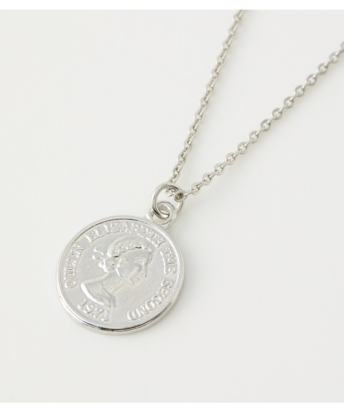 AZUL by moussy(アズールバイマウジー)の「COIN THREE-STRAND NECKLACE/コインスリーストランドネックレス(ネックレス・レディース・シルバー/ゴールド系その他・FREE)」の10枚目の写真