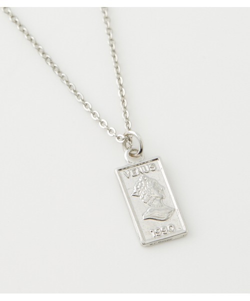 AZUL by moussy(アズールバイマウジー)の「COIN THREE-STRAND NECKLACE/コインスリーストランドネックレス(ネックレス・レディース・シルバー/ゴールド系その他・FREE)」の11枚目の写真