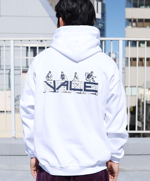 ROOPTOKYO(ループトウキョウ)の「YALE HUNDLING PULL HOODIE フーディ(Tシャツ/カットソー・メンズ・ホワイト/サックスブルー/サンドベージュ・M/L)」の15枚目の写真