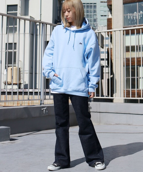 ROOPTOKYO(ループトウキョウ)の「YALE HUNDLING PULL HOODIE フーディ(Tシャツ/カットソー・メンズ・ホワイト/サックスブルー/サンドベージュ・M/L)」の12枚目の写真